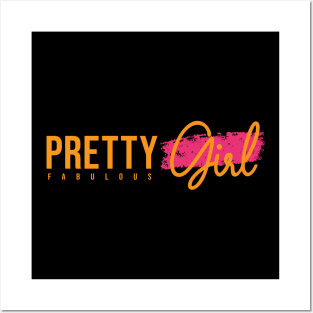 Pretty Girl Posters and Art